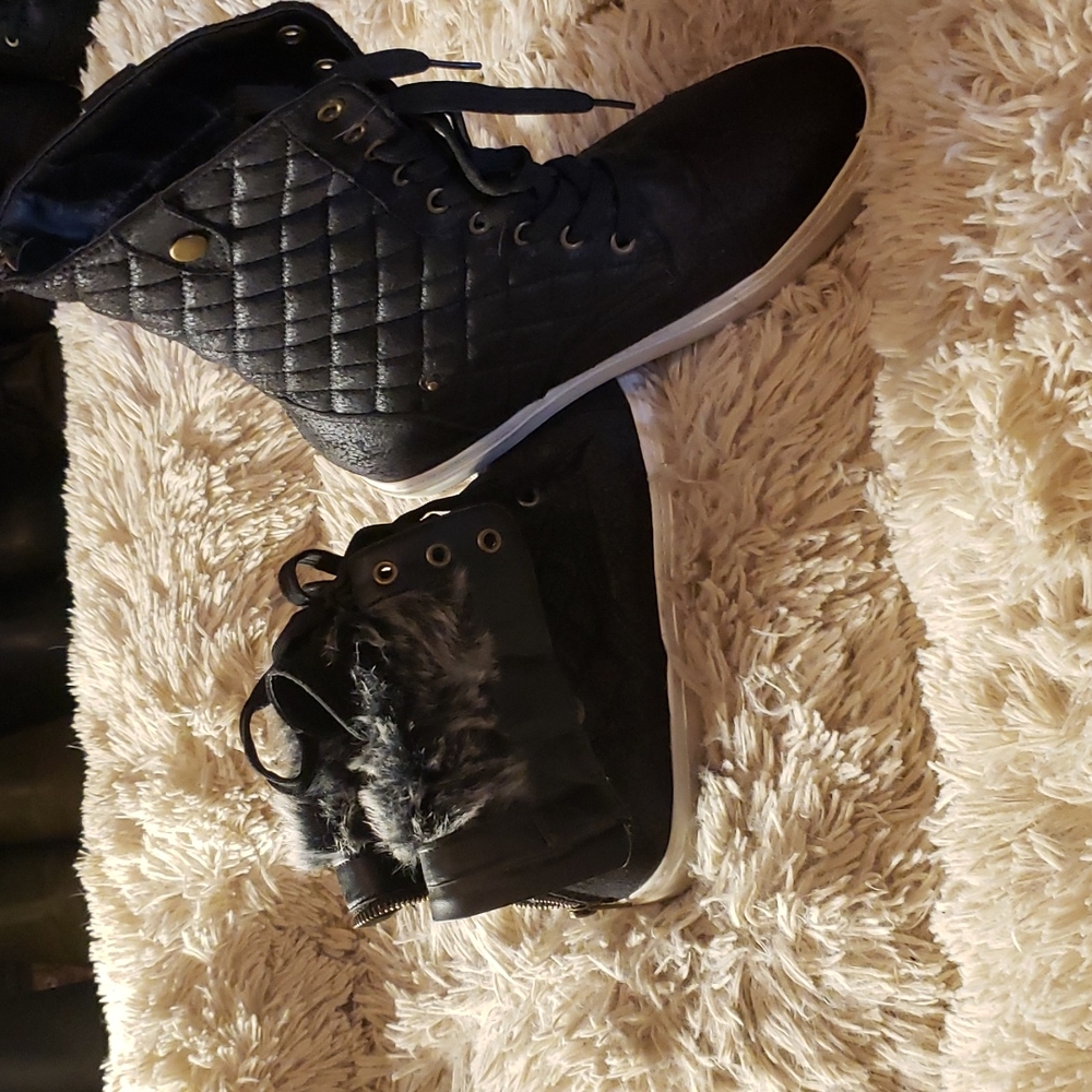 Justfab 8.5 high top sneaker